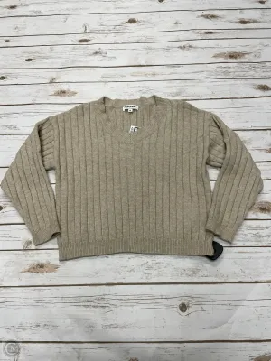 Sweater By Vigoss In Tan, Size: M